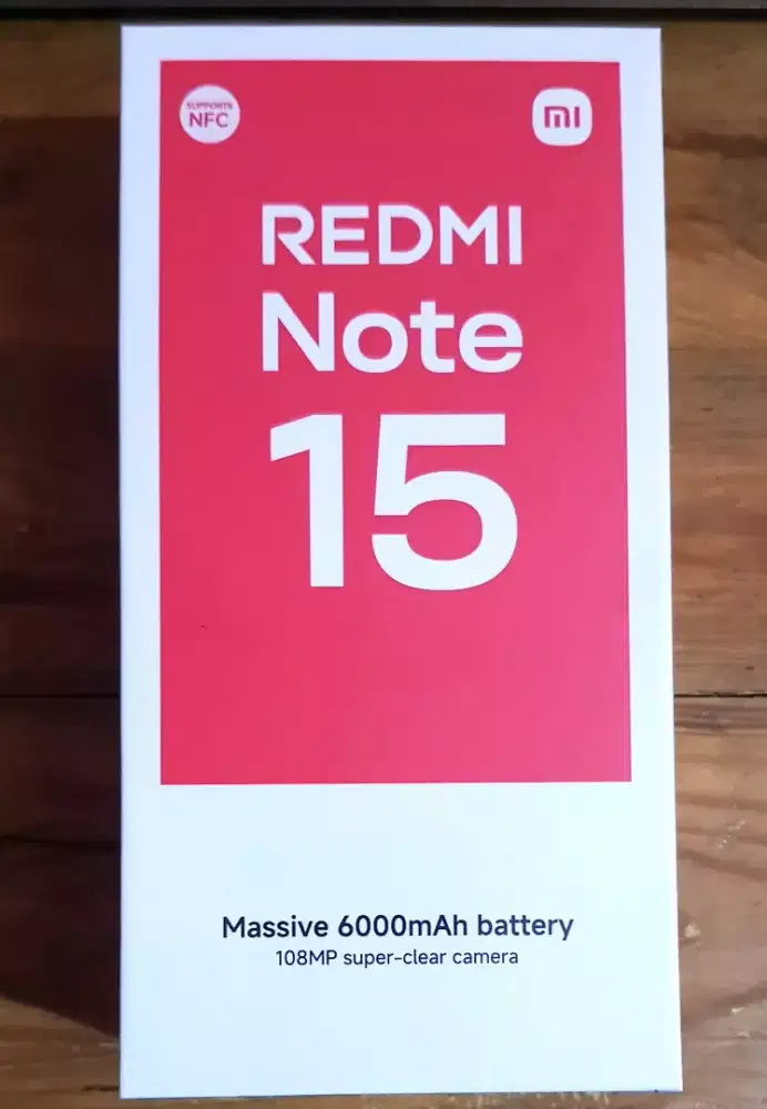 Xiaomi Redmi Note 15, 8gb/128gb 4G, New Segel Box