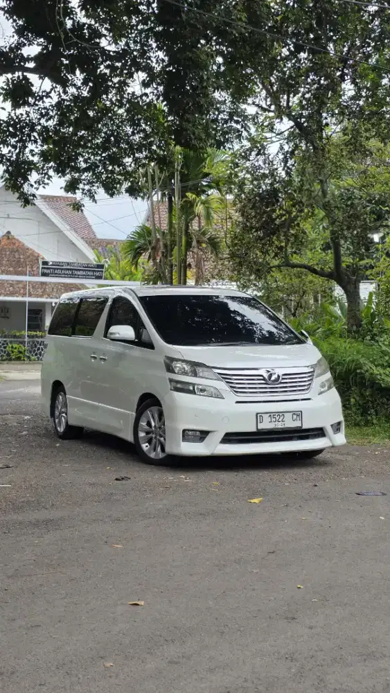 Vellfire 2.4 ZG Audio Less Pilot seat