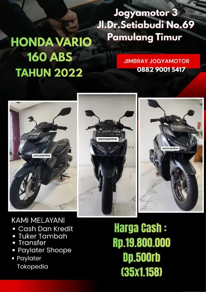 A_Honda Vario 160 ABS Tahun 2022