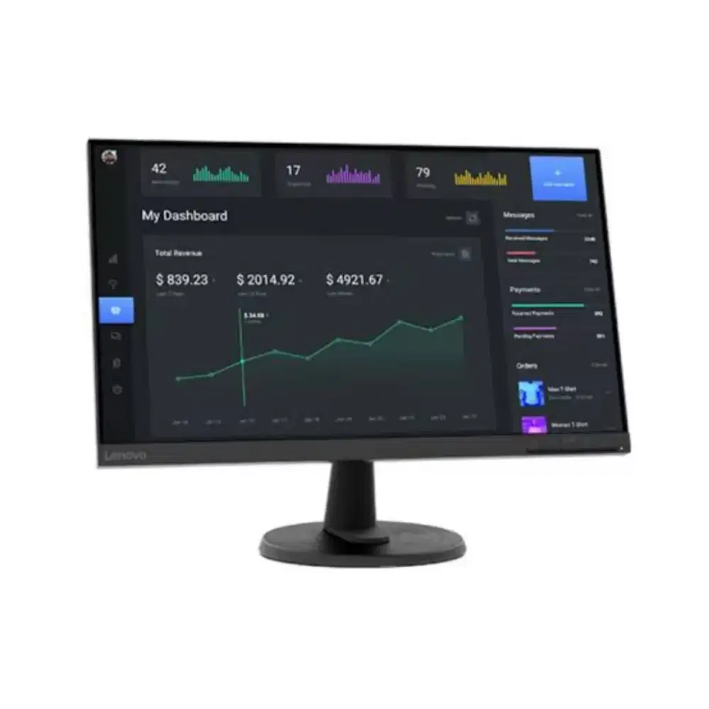 Monitor Lenovo D24-40 Baru