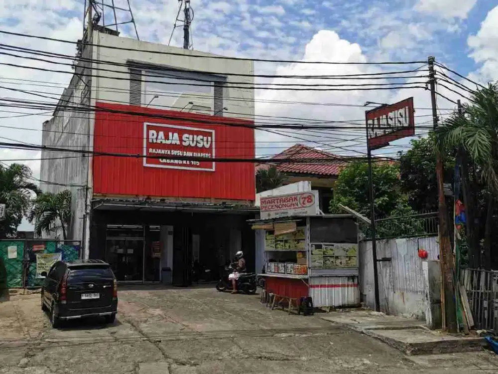 Dijual ruko komersil pinggir jalan raya pinang ranti jakarta