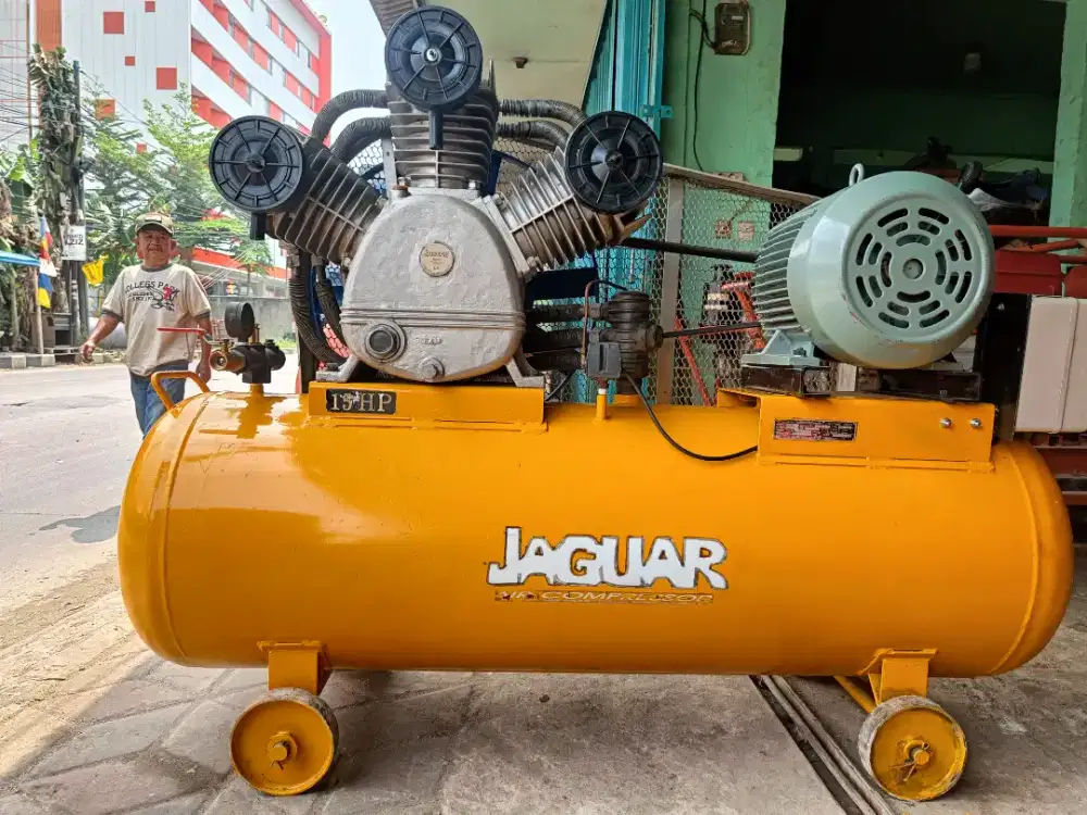 Kompresor jaguar 15 HP air compressor siap kerja bergaransi