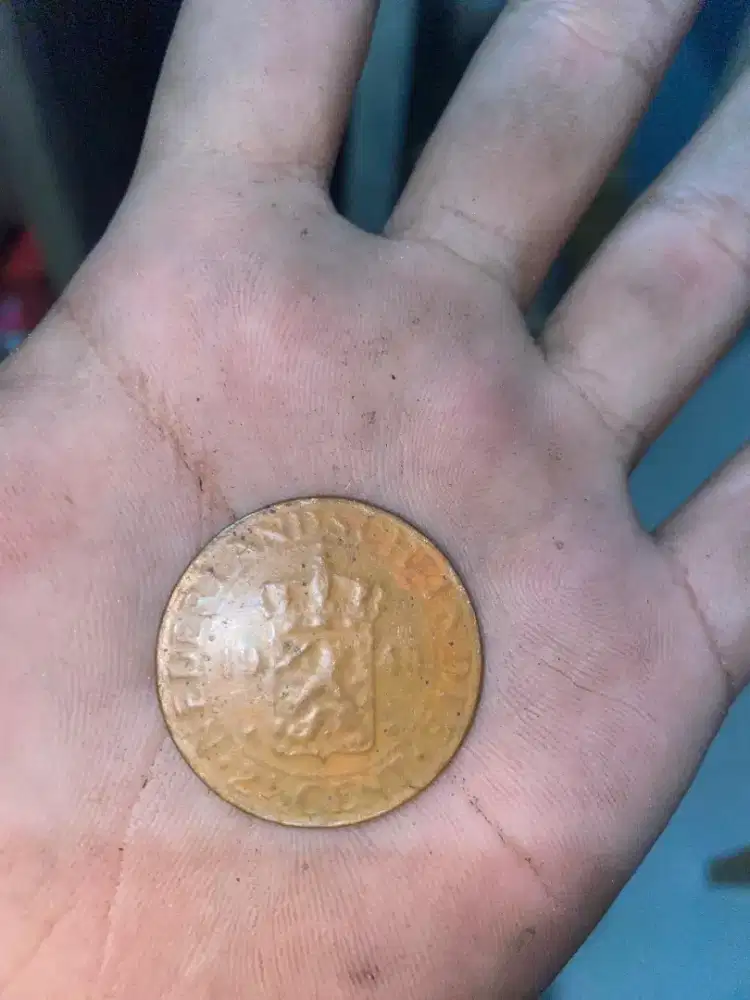 Uang koin Nederlands Sch Indie Tahun 1945