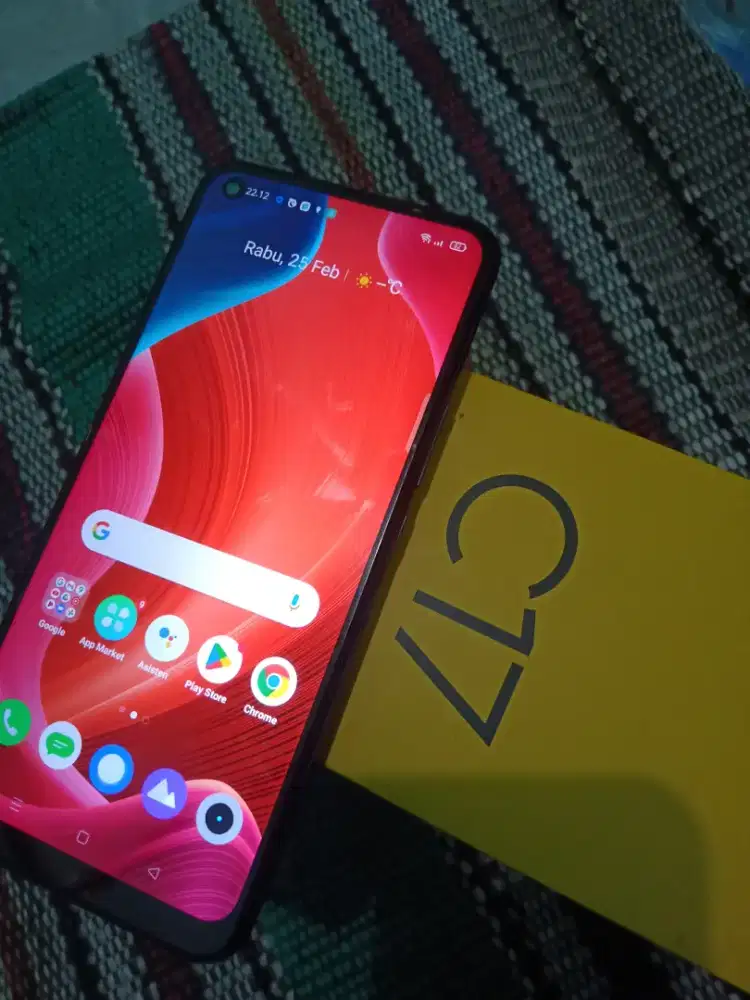 Realme c17 ram 6gb/256gb