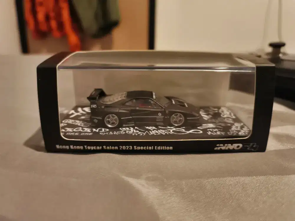 Custom INNO64 Ferrari F40 Hong Kong Toycar Salon 2023 Specil Edition