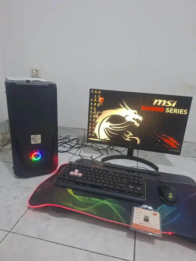 Pc Murah Pc Gaminf Pc Fullset Core i3 gen 9 Gtx 1650 ddr6 no rtx 3060
