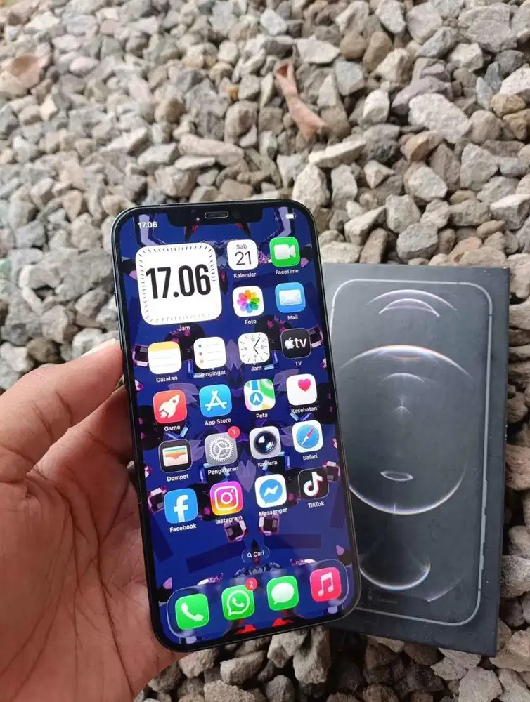 Iphone 12 pm 128 all operator murah