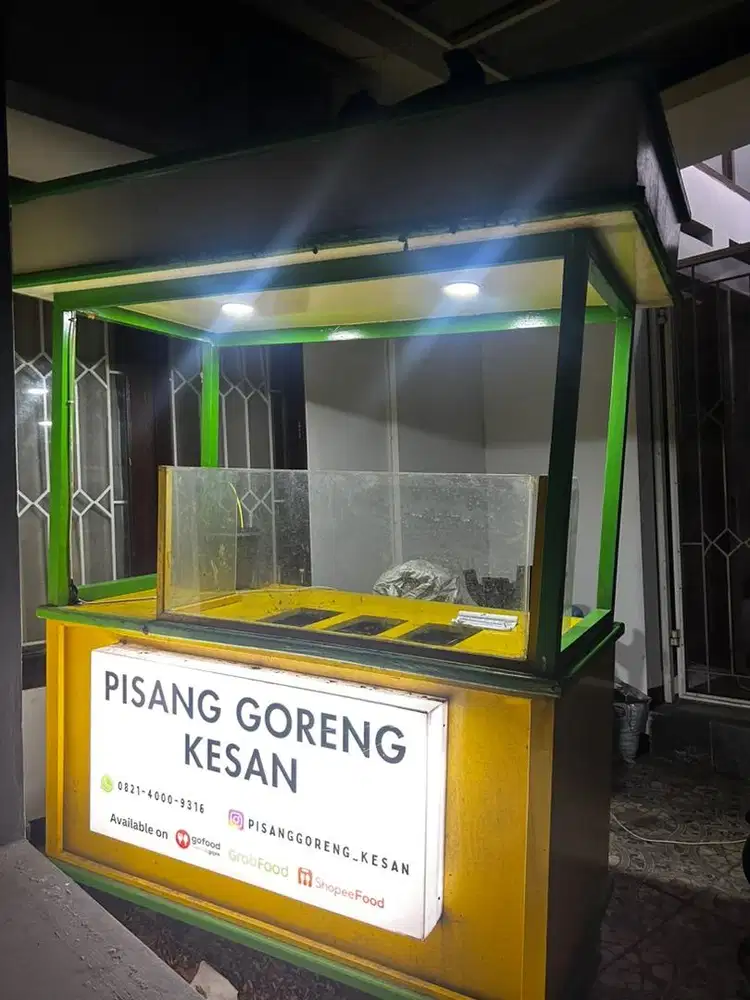 Gerobak Jualan ber LED