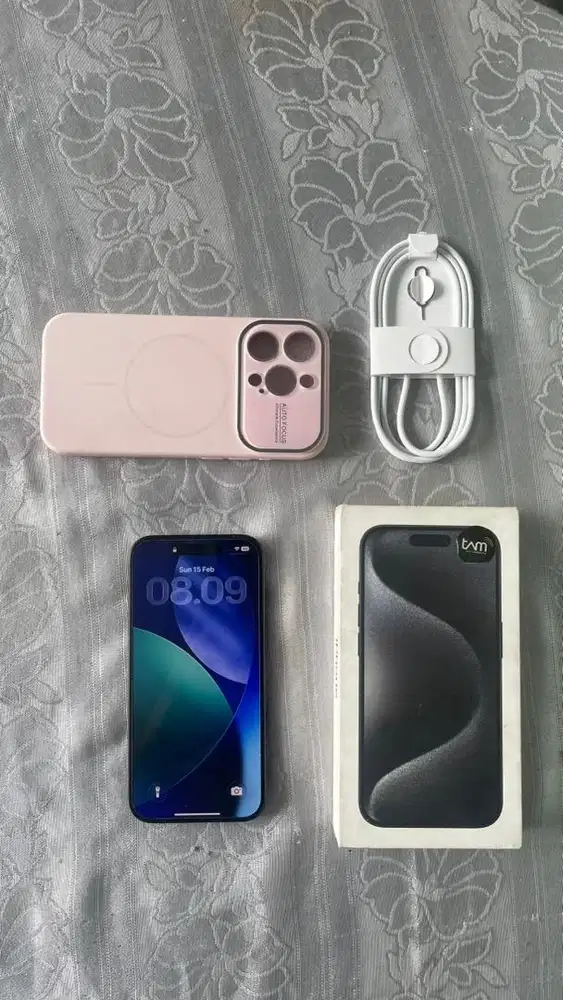 FS Iphone 15 Pro 128GB Black Titanium Ex Ibox