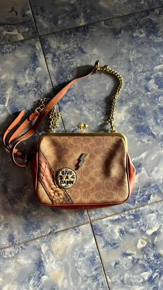 Coach 1941 Frame Bag 23 with Signature Patchwork