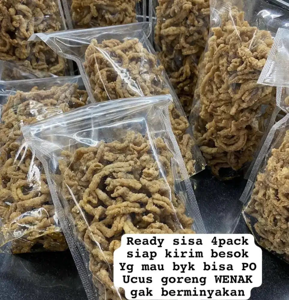 Ucus goreng 250 GR DI JAMIN ENAK!