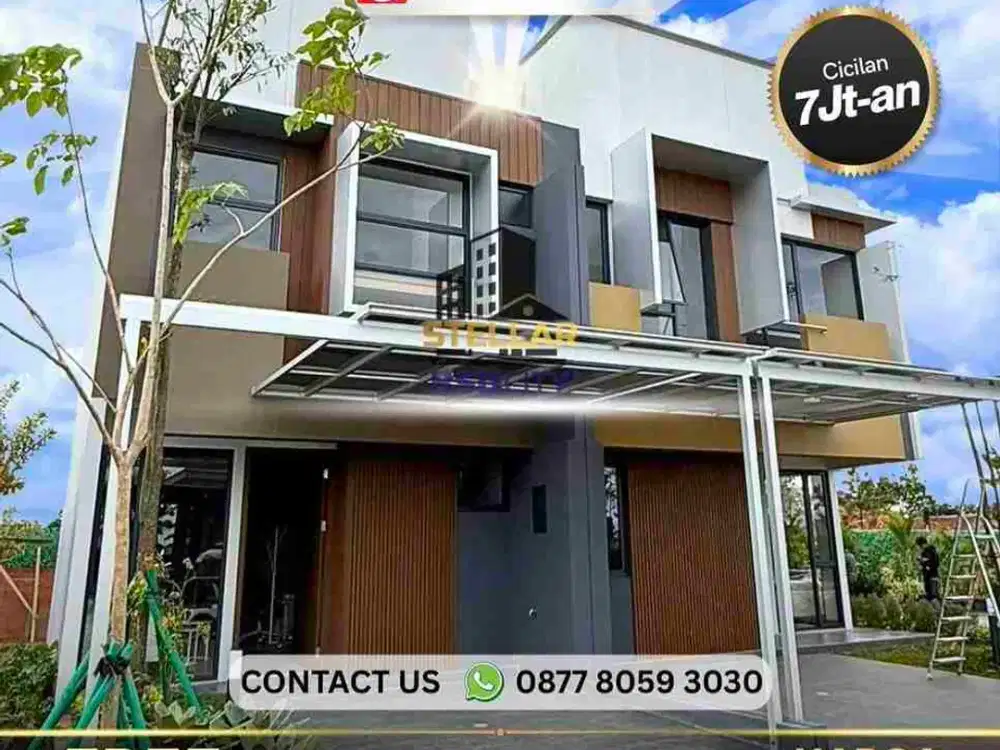 Dijual Rumah 2 Lantai di BSD City Minimalis Strategis Banget Free DP