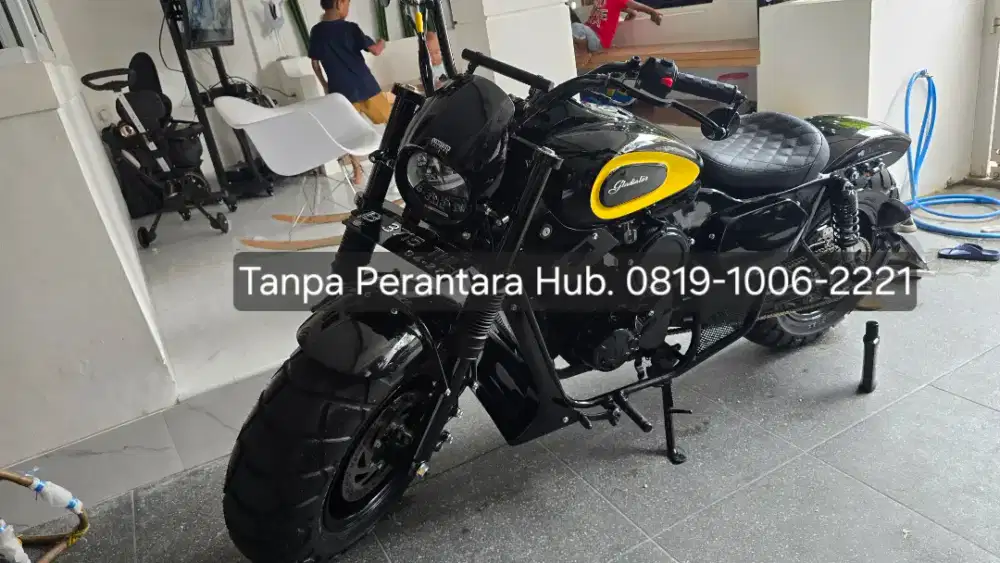 Dijual Motor Custome Gladiator Rock Star Basic Yamaha Byson