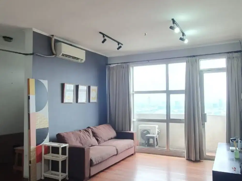DIJUAL MURAH Apartemen Casablanca Mansion 2 BR Luas 76.5sqm - Furnish, Murah, Samping Mall Kokas , Dekat LRT / Busway