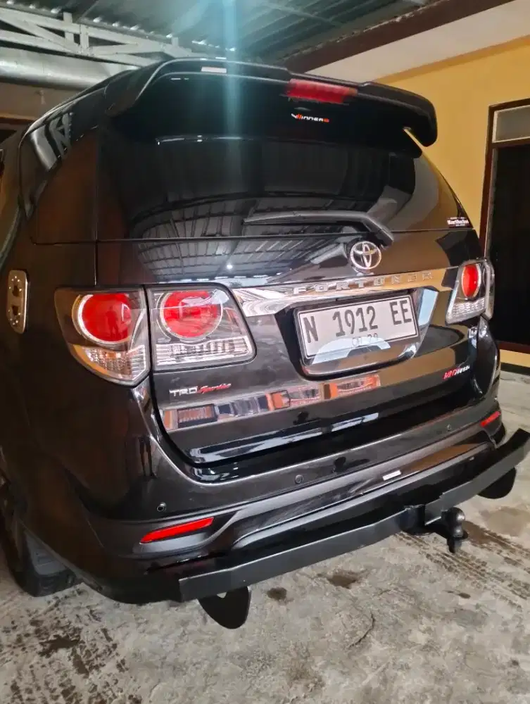 Barang simpanan..Fortuner TRD S manual 2014 istinewa