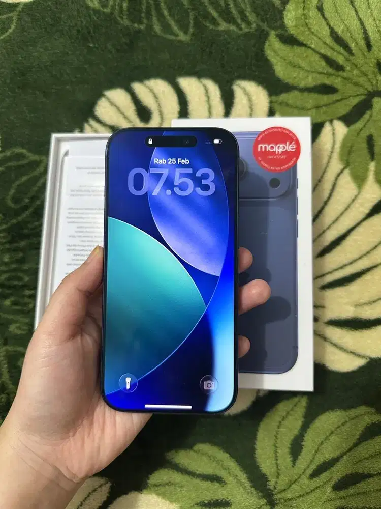 Iphone 17 Pro 256gb Blue IBOX Garansi On Desember 2026
