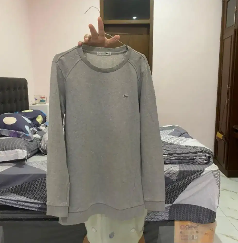 Sweater lacoste hoodie Original