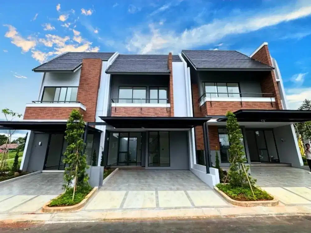 Brand New House Kawasan Riverside Rumah Mewah 2 Lantai Lokasi Strategis