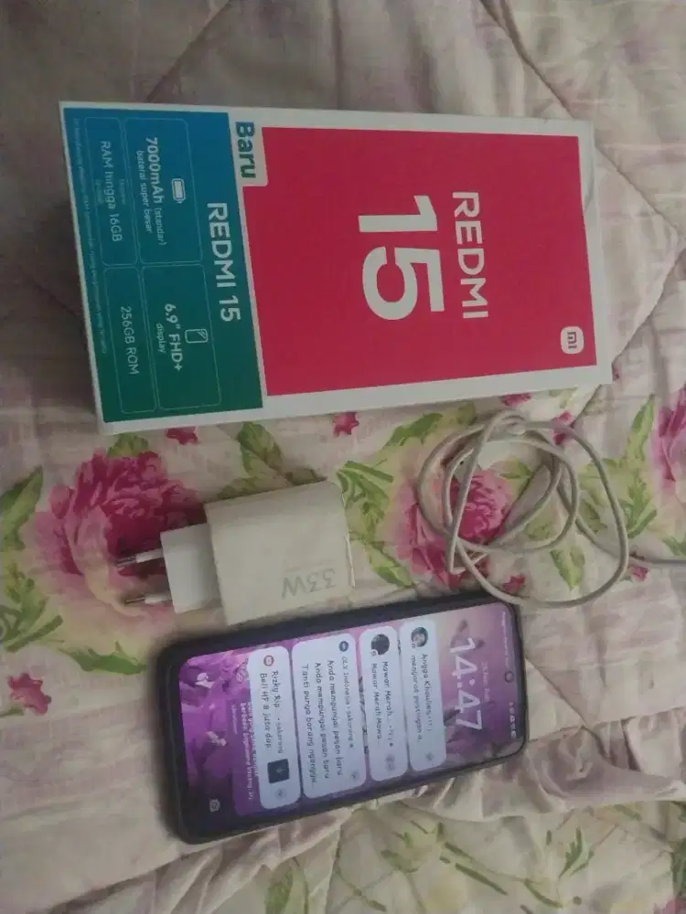 Jual Hp redmi 15 ram 8gb