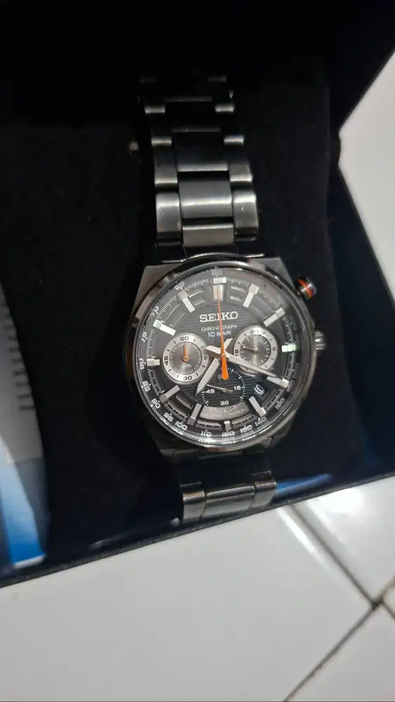 seiko chronograph ssb399p(tangan pertama)
