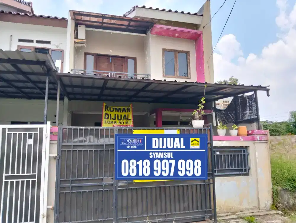 Dijual Murah di Cluster Mutiara Residence Pondok Karya/Pondok Aren