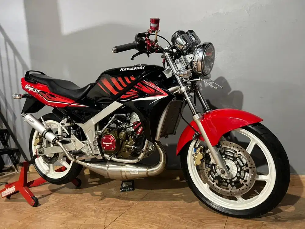 KAWASAKO NINJA 150 SS ORIGINAL ZEBRA MERAH TH 2015 ASLI