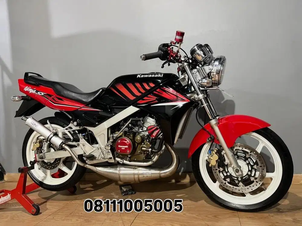 KAWASAKI NINJA 150 SS ORIGINAL ASLI ZEBRA MERAH TH 2015 SUPERRRRR