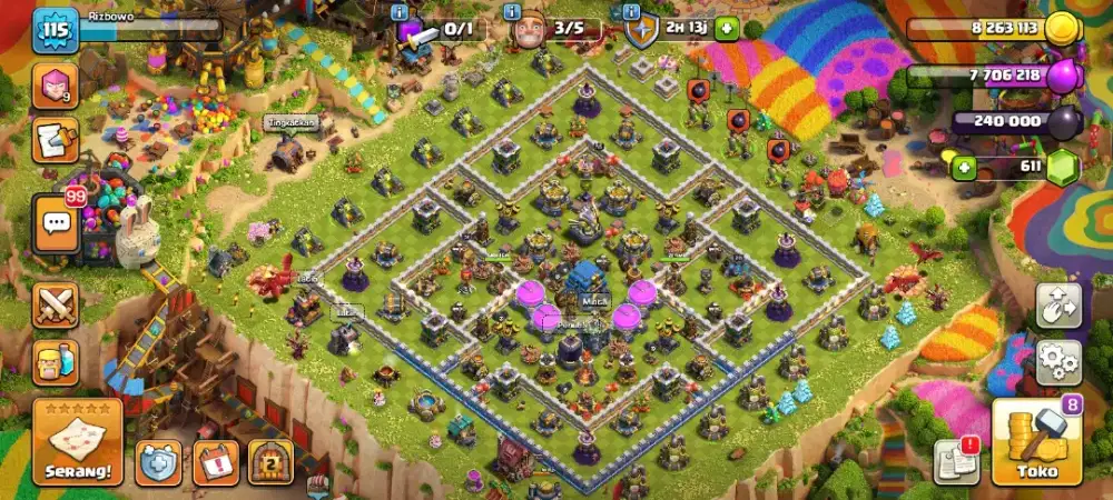 Jual akun game C.O.C