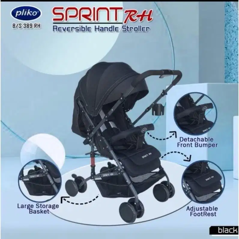 DIJUAL MURAH! Stroller Pliko Sprint RH 389 dua arah