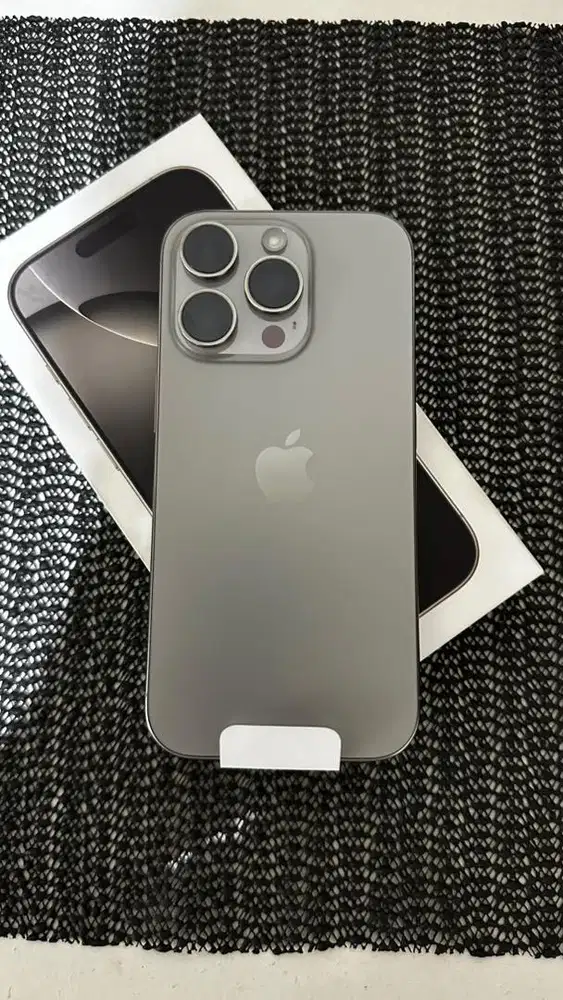 Wts ip 16 pro 128gb ibox garansi aktif fullset