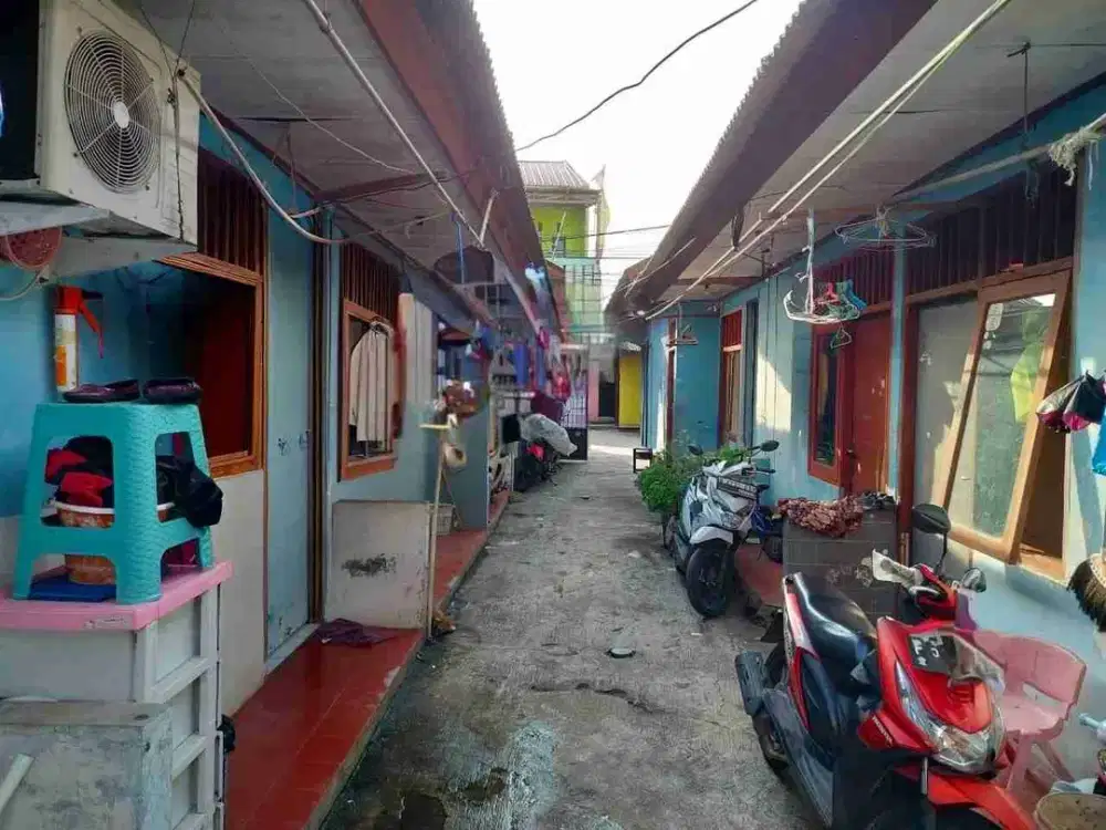 Jual BU, Kontrakan 10 Pintu + 4 Kios Semua Full Terisi, Di Jakamulya Bekasi Selatan