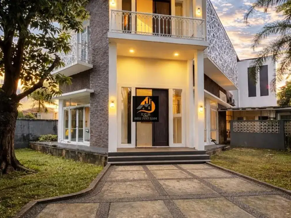 D31.RUMAH DALAM KOMPLEK, BANGUNAN 2 LANTAI + GUDANG, STRATEGIS, SIAP HUNI RAWASARI JAKPUS