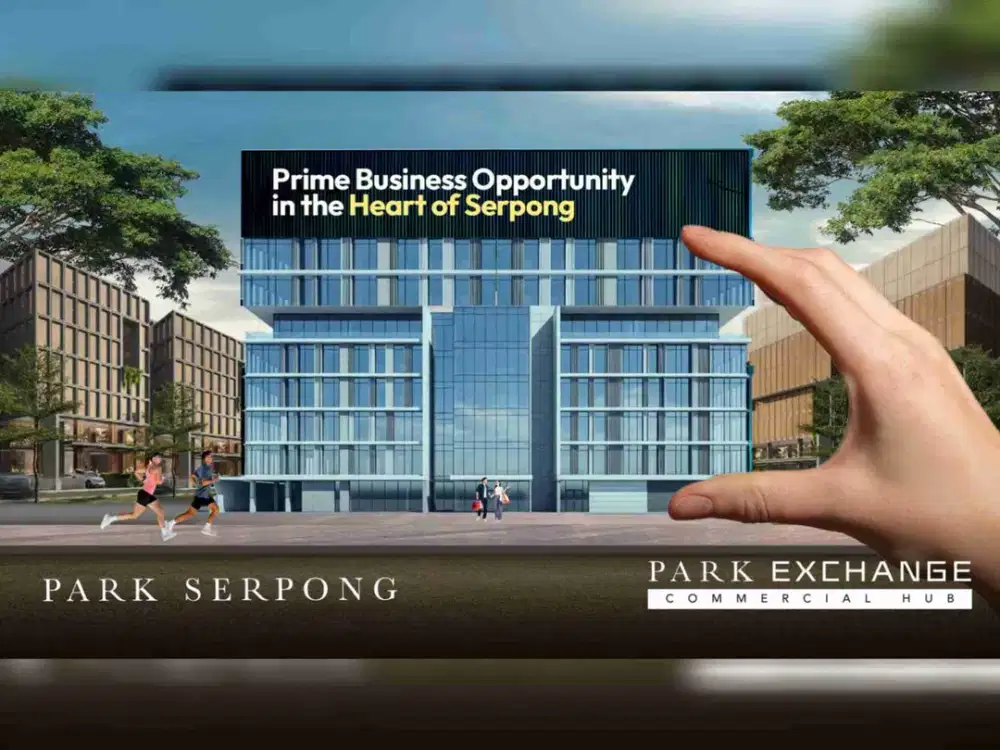 DIJUAL KAVLING KOMERSIAL PARK SERPONG MURAH BGT !!