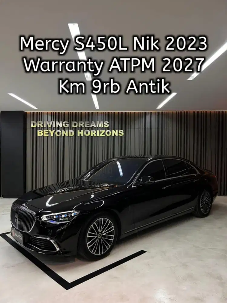 Mercedes Benz S450 2023 Hitam S450L AT Mercy Km9rb
