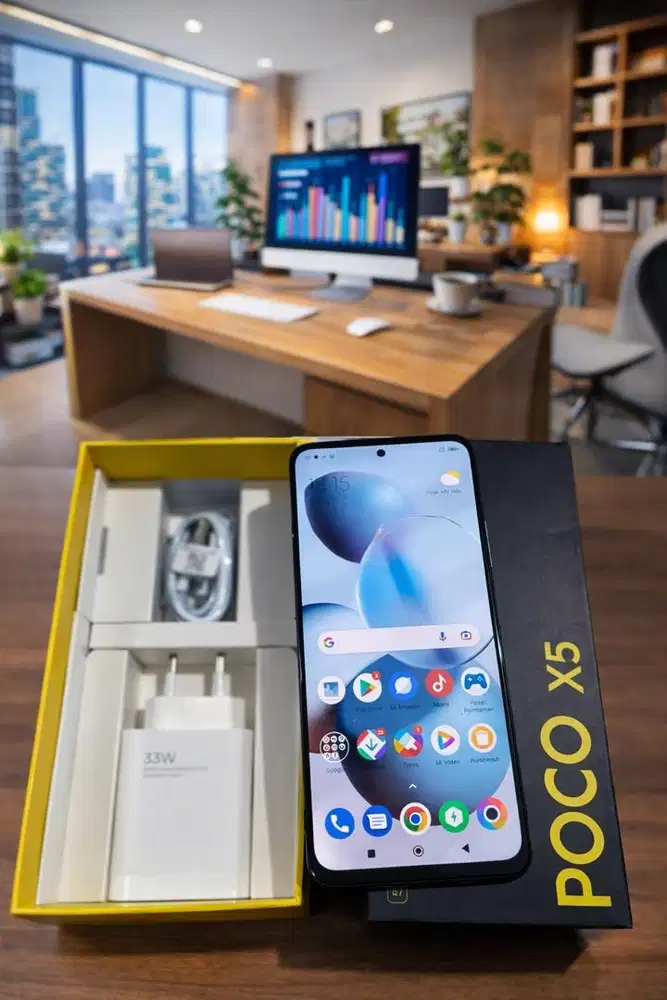 Obrall !! Poco X5 5g 8/256 Fullset