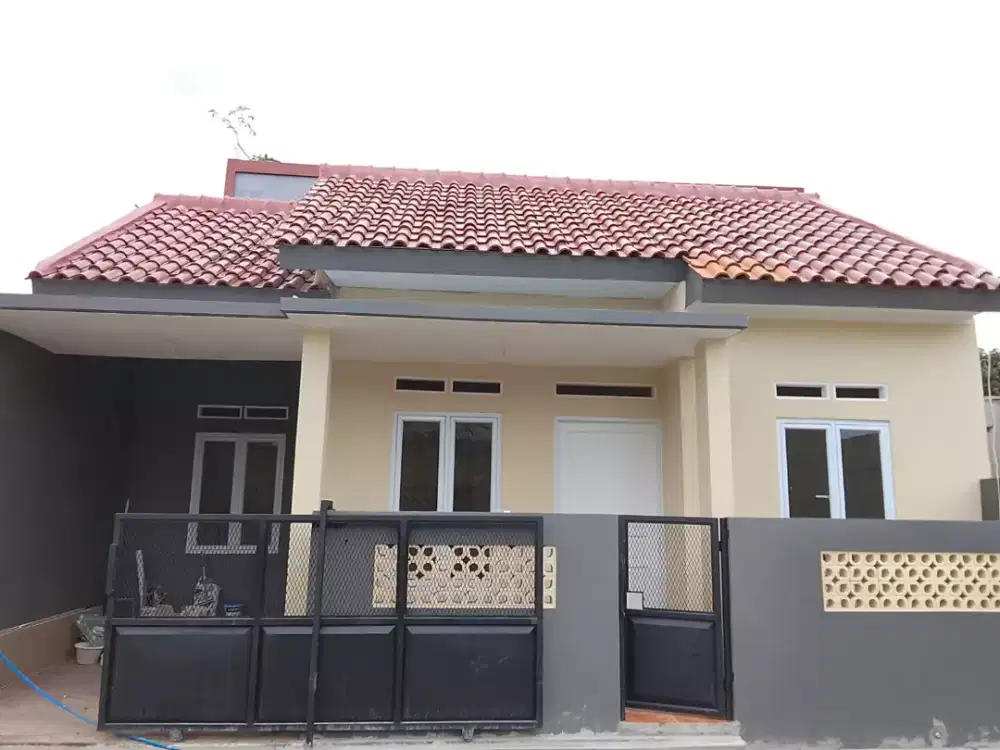 Di jual rumah baru jadi di jalan Alam Segar Pamulang Tangsel.