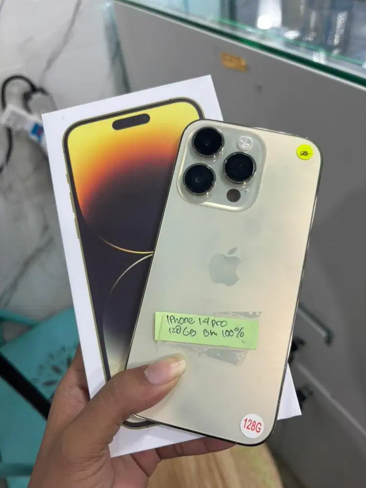 IPHONE 14 PRO 128GB ALL OPERATOR BH 100% GOLD