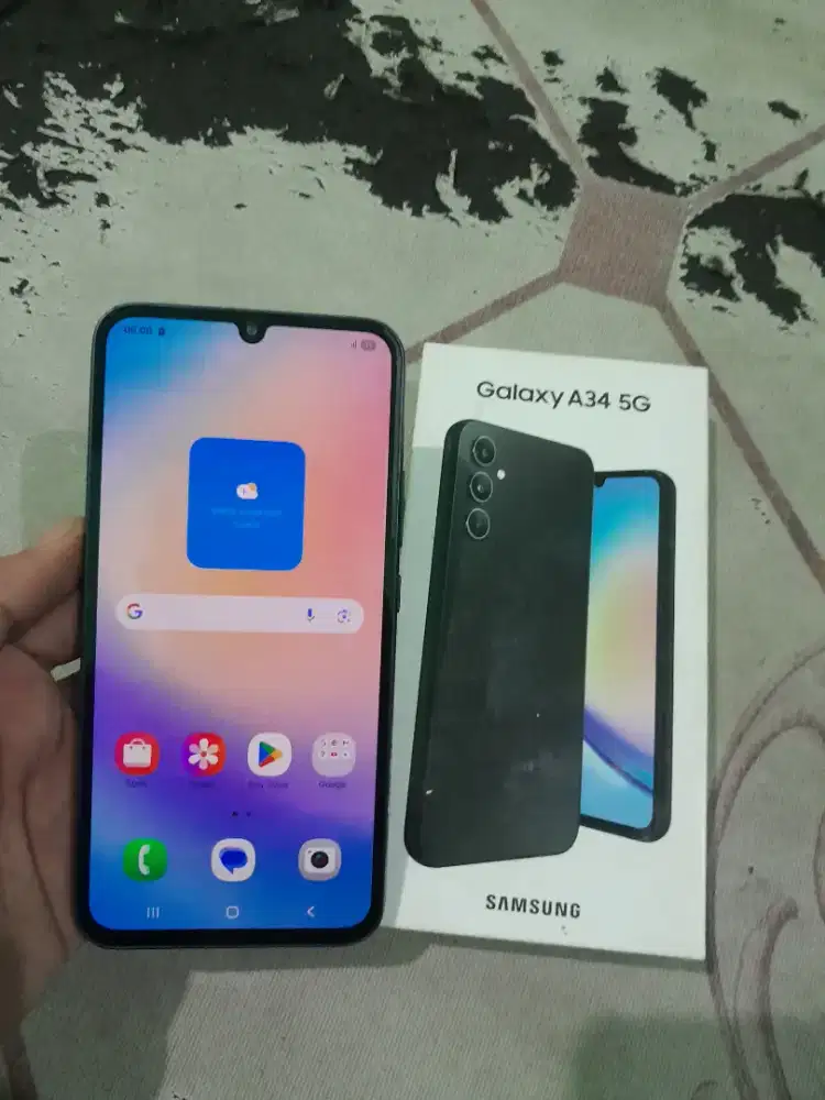 Samsung A34 5G Fulset Ram 8/128