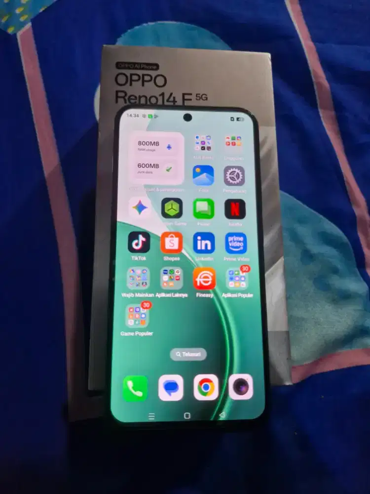 Oppo reno 14f 5G RAM 12 /256