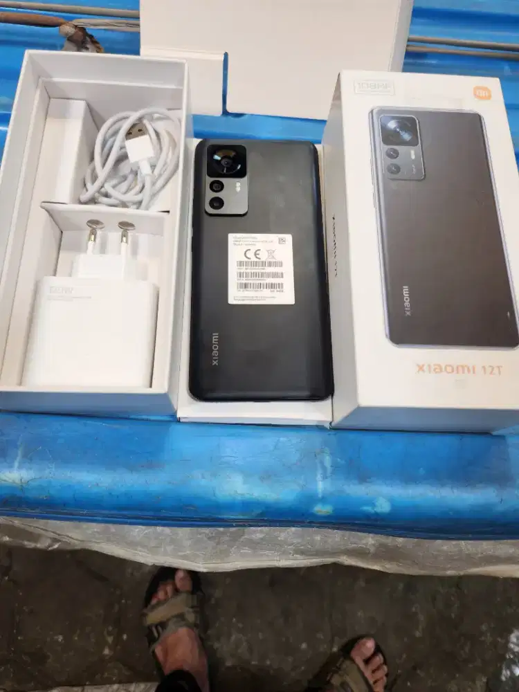 Xiaomi 12T 5G Fullset Mulus Likenew Kaya Baru