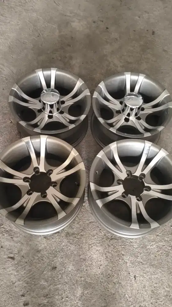 Velg Racing R16*8inch lubang 6pcd 139 baru