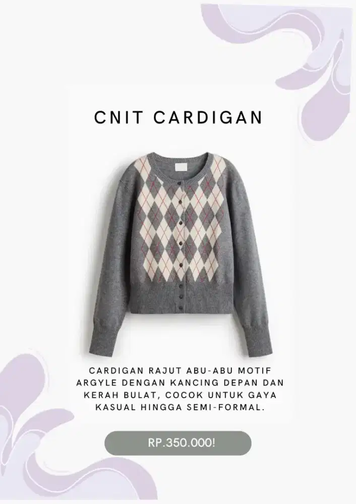 cardigan buat dipakai sehari hari