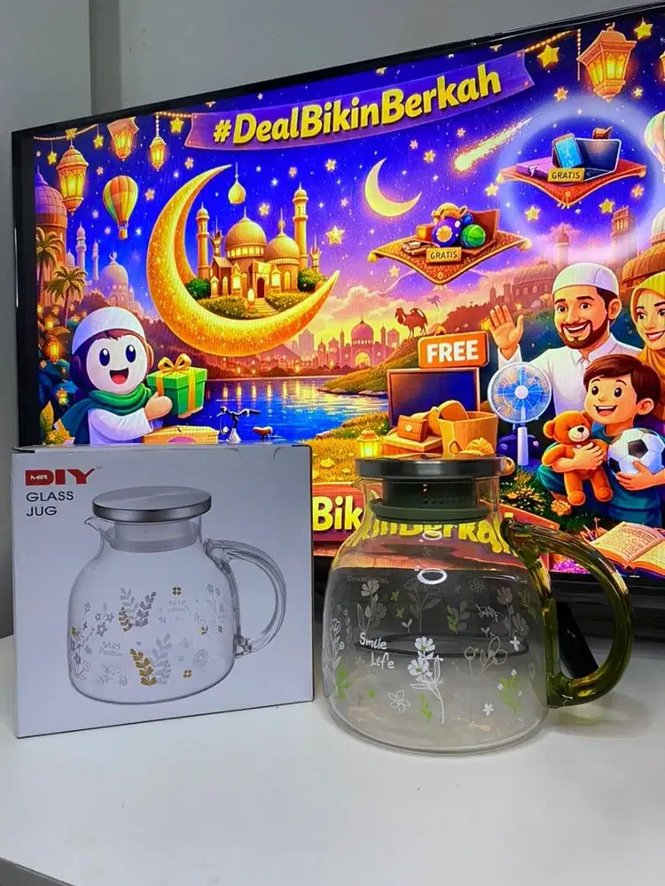 Teko Kaca Besar Lucu