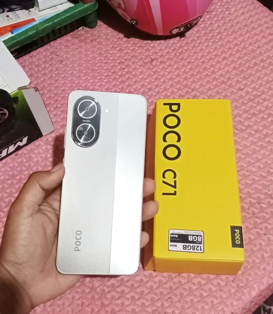 Poco c71 ram 4+4/128 Fullset full ori!.