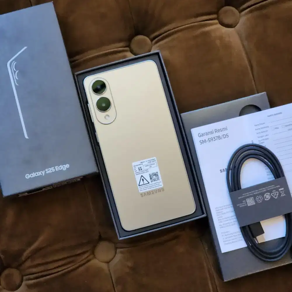Samsung S25 Edge 12/256GB Silver Titanium Resmi SEIN Juli 2026