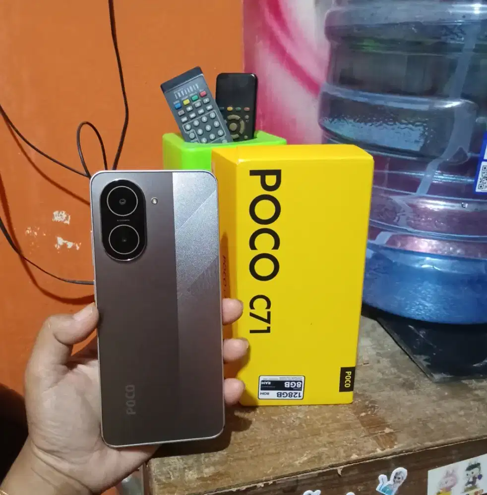 Poco c71 ram 4+4/128 Fullset ori.