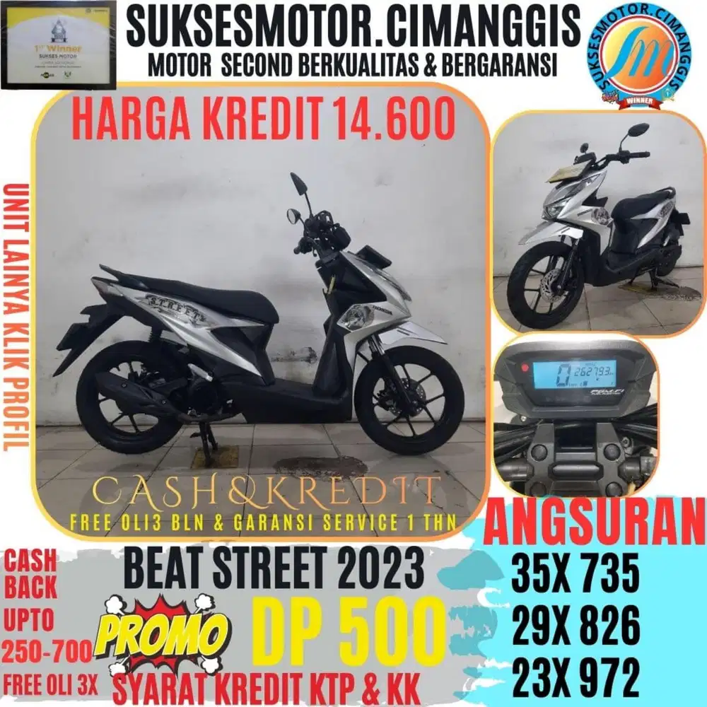 BEAT STREET PROMOTERMURAH CASHBACK UPTO700RBU FREEOLI3X DP 500