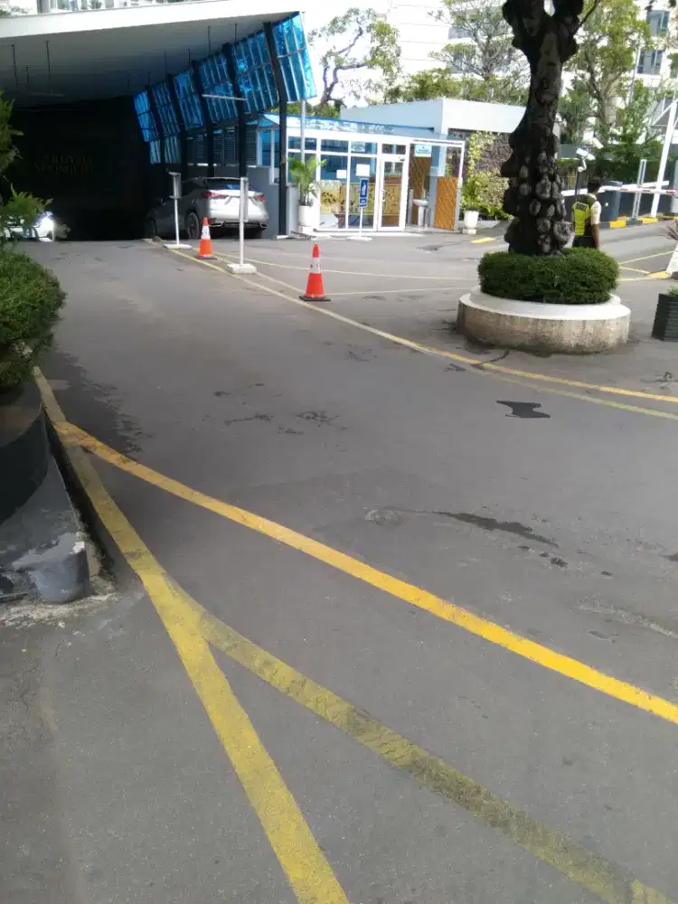 Aspal hotmix pondok cabe