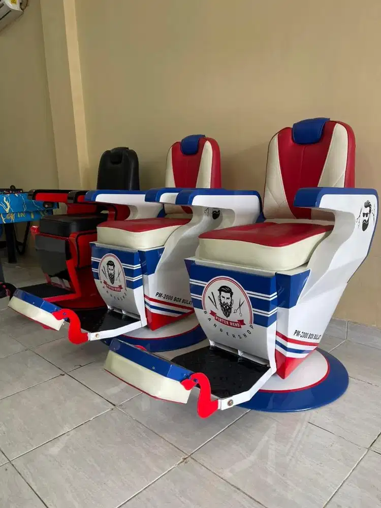 Kursi barbershop pintermend baru bukan bekas salon pangkas rambut meda