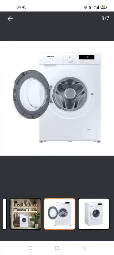 Samsung 8kg mesin cuci